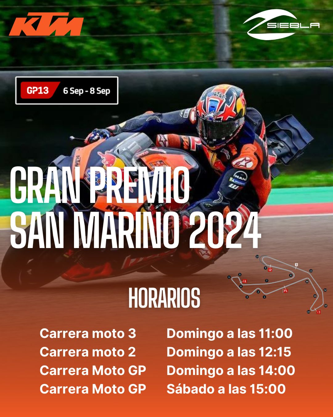 ¡Felicidades a los Pilotos KTM por su Dominio en el Gran Premio de MotoGP de este Fin de Semana!